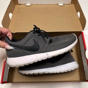 Nike Black Mesh Low-Top Sneakers